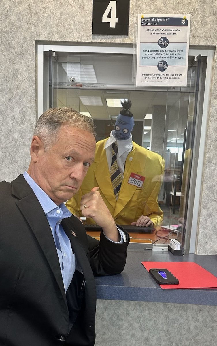 Martin O'Malley (@omalleyssa) on Twitter photo #HappyHalloween from the <a href="/SocialSecurity/">Social Security</a> office in Fort Wayne, IN 🎃 Great energy here! #HappyHalloween from the <a href="/SocialSecurity/">Social Security</a> office in Fort Wayne, IN 🎃 Great energy here!