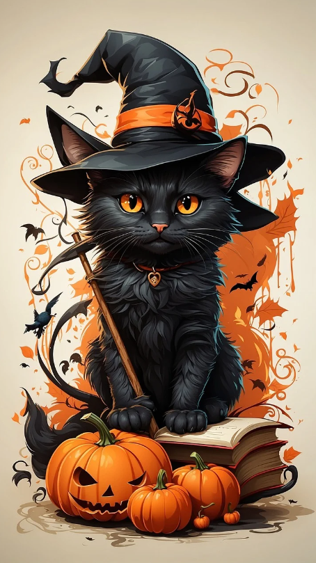 The doors of the House of Mystery open, meaning  Zee's party is about to begin!

You're all welcome to join #Zeelloween2024 but don't forget to introduce yourself to the Maître d'!

(it might be someone Zee turned into a cat just for the occasion, but who would that be?)