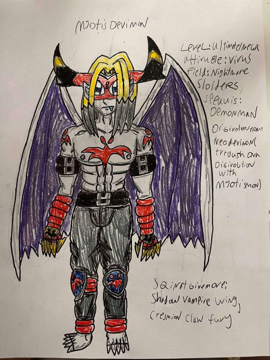 BlueVampirefox's tweet image. The Fanmade DNA digivolution of NeoDevimon and Myotismon for your timeline. #Digimon #NeoDevimon #Myotismon #Vamdemon #Fandigimon #digimonart #Digimonartwork #Animeart #Animeartwork