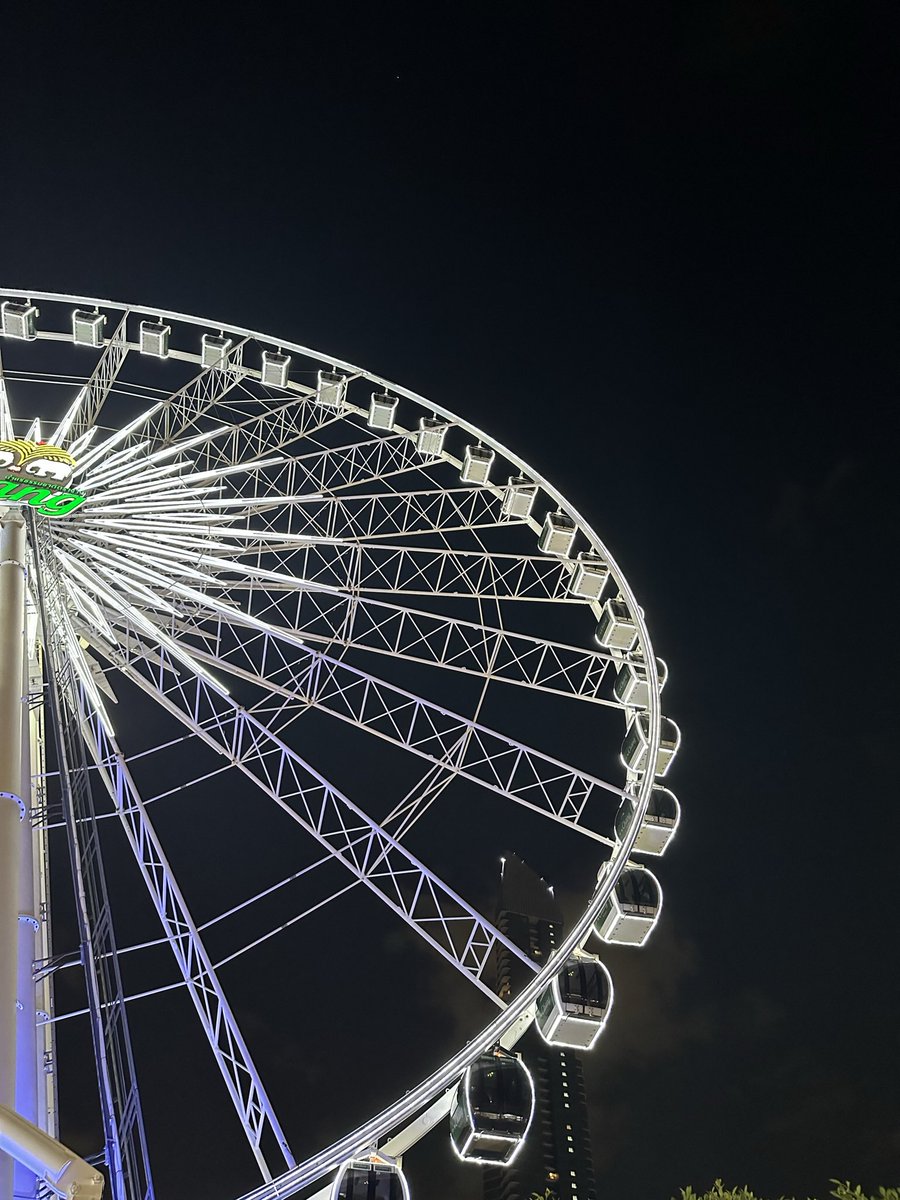 🎡✨ Under the moonless sky