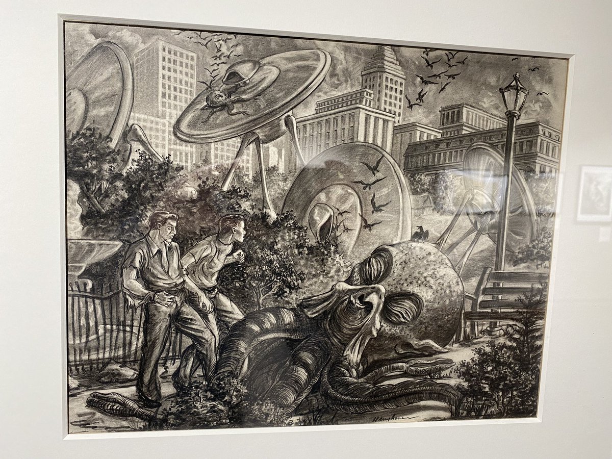 .<a href="/WatersideArts/">Waterside Arts</a> is building a strong reputation for its excellent animation exhibitions and the current Ray Harryhousen is another fabulous example. Can’t believe I was so scared of the fighting skeletons as a kid! #animation