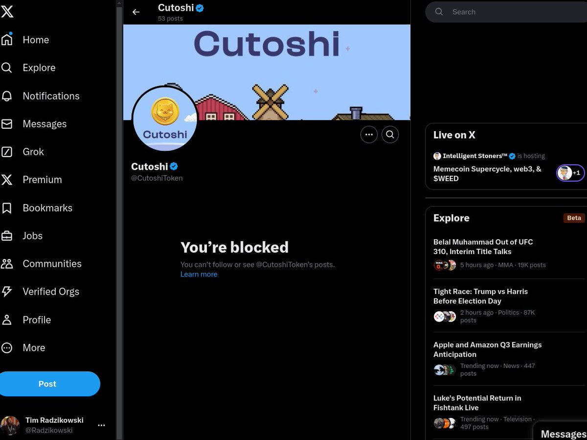 cryptomarket #crypto #cryptocurrency #presale $CUTO #cutoshi is a scam just  like Pandoshi $pambo was a #scam. Be aware of this https://t.co/n4rRxj30dR  and https://t.co/ZxUMyk6WMh are the same scammers. Find out all you need