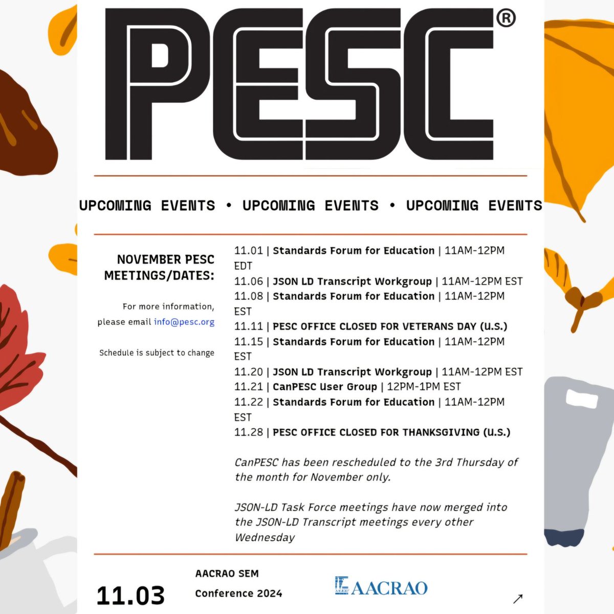 Postsecondary Electronic Standards Council - PESC tweet media