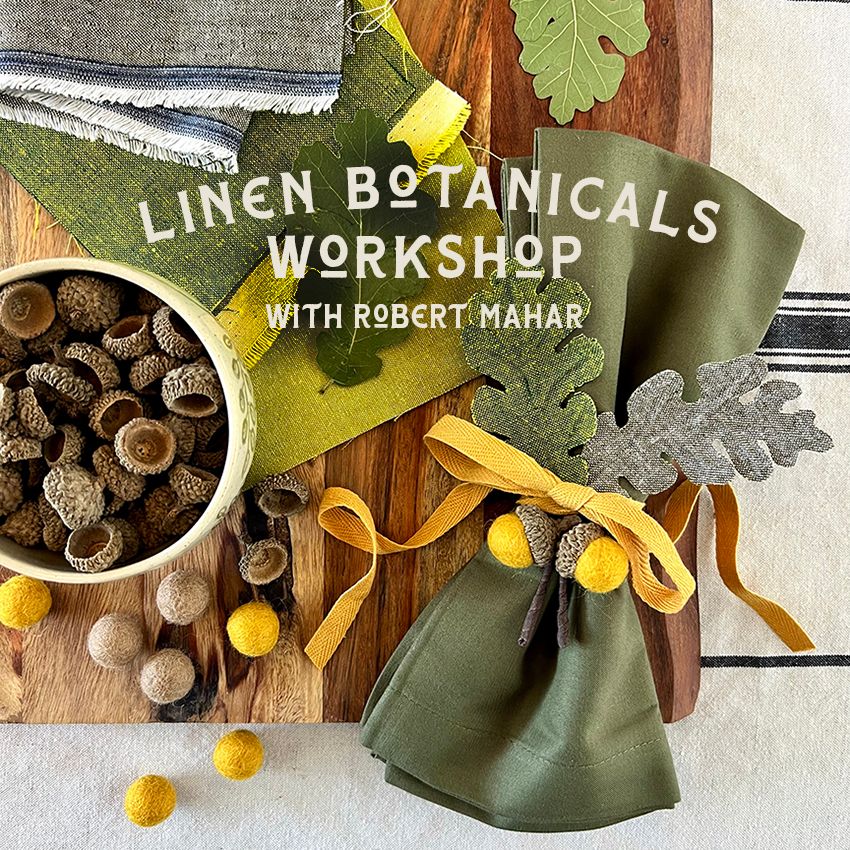 <a href="/sfmexicanmuseum/">The Mexican Museum</a> <a href="/sfbamoms/">San Francisco Bay Area Moms</a> <a href="/SFPublicLibrary/">SF Public Library</a> 🌿Linen Botanicals Workshop with Robert Mahar
Saturday, November 9, 10am-12:30pm
Join artist and educator, <a href="/Robert_Mahar/">Robert Mahar</a> to handcraft everlasting fabric specimens of your favorite fall and winter foliage to decorate your home.
buff.ly/3UxxcRs