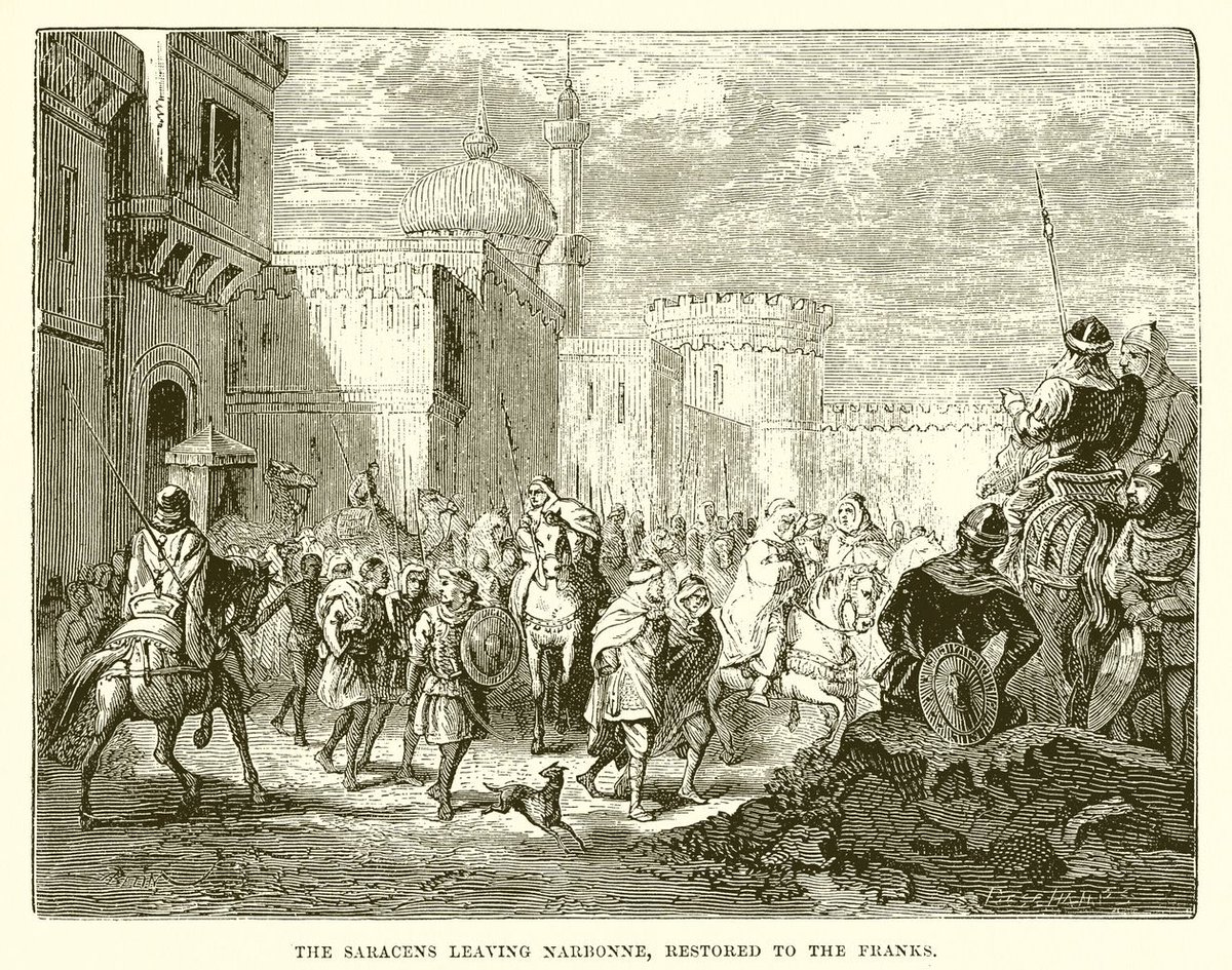 720/721 : Décès d’Ardo, dernier roi Wisigoth. Après la conquête de l’Hispanie par les arabes face à ses prédécesseurs, il règne uniquement sur la Septimanie depuis Narbonne, dernier lambeau du royaume. La Septimanie est finalement conquise au moment de sa disparition pour 40 ans.