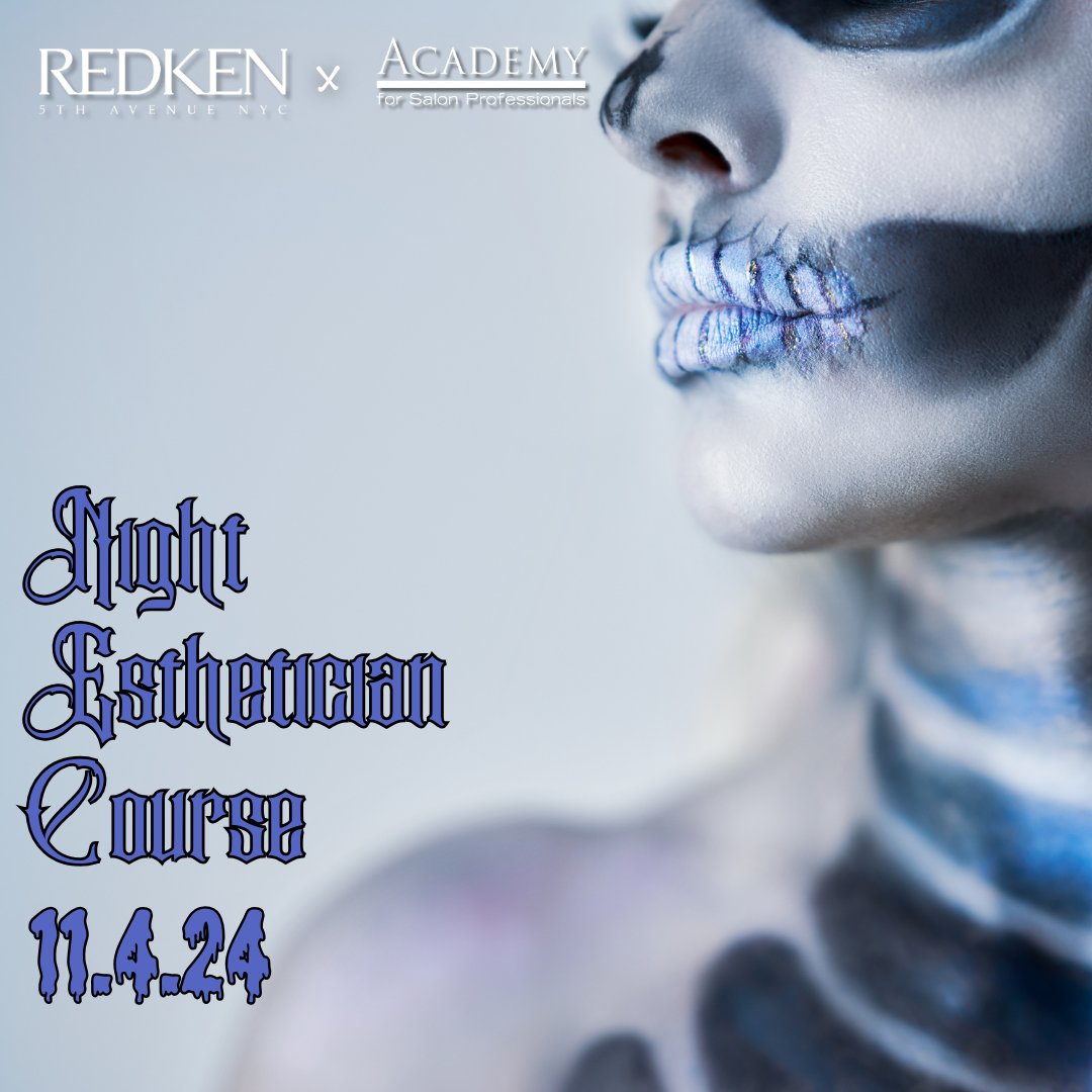 LAST CHANCE to join our most popular course! The witching hour is about to fall upon our Night Esthetician Course! 🌛✨ Class starts November 4th and only a few seats remain. Visit academyla.com/esthetician to sign up- before you miss out!