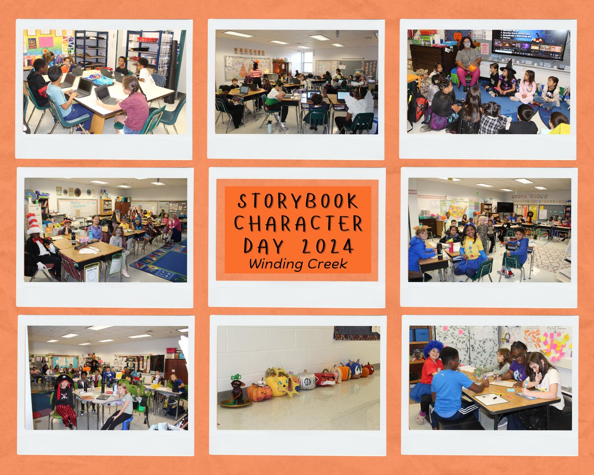 We had a fabulous Storybook Character Day! Stay safe tonight and have fun!