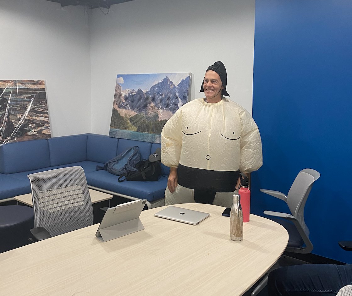 Our great Prof. Richard Zemel is leading the costume charge by example <a href="/zemelgroup/">Zemel Group</a>