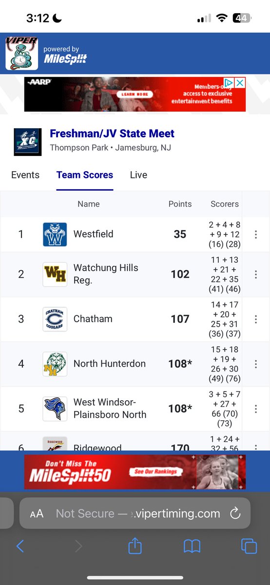 CoachJberardi's tweet photo. Girls rock the JV/ Frosh Championships by taking home first 🥇. JV girls led by 4 freshmen in the Top 10! 
Van Brunt- Soloway- Drennan- Salzano 

Future is bright. Nice work girls 💪 👌 @WHS_BlueDevils https://t.co/ExPKyiEsd3