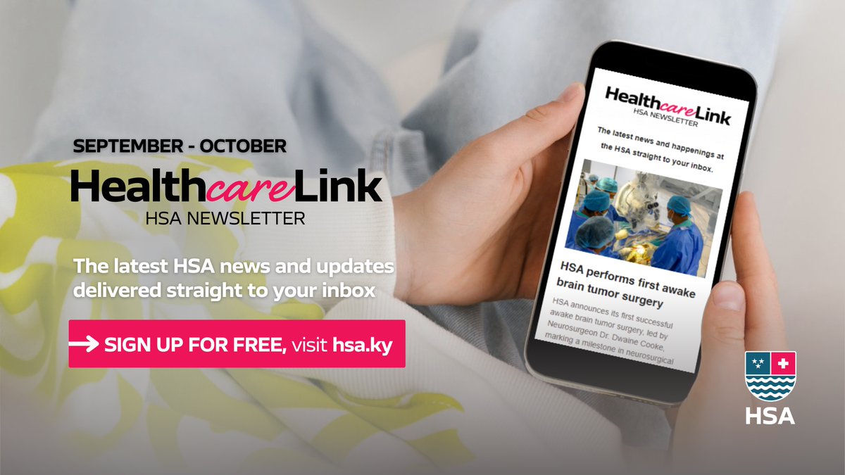 HSA_Cayman's tweet photo. The HSA HealthcareLink Newsletter September to October Issue is now available.

Read now, https://t.co/JOflx0cITc

Sign up for free, visit https://t.co/jtNxEmewUT https://t.co/Ti1sqx0Xh2
