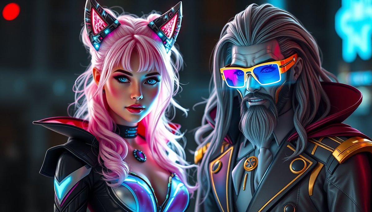 Kathlee22953713's tweet image. Melody Prism 🎶 and Digital Man 🎵 are hard at work, creating a mesmerizing video that's sure to wow audiences! Stay tuned for their latest masterpiece.     #MelodyPrism #DigitalMan #NewVideoComing#AIArt #AIGeneratedArt #DigitalArt #CreativeAI #AIArtist #AIArtwork #FloodMudStudio