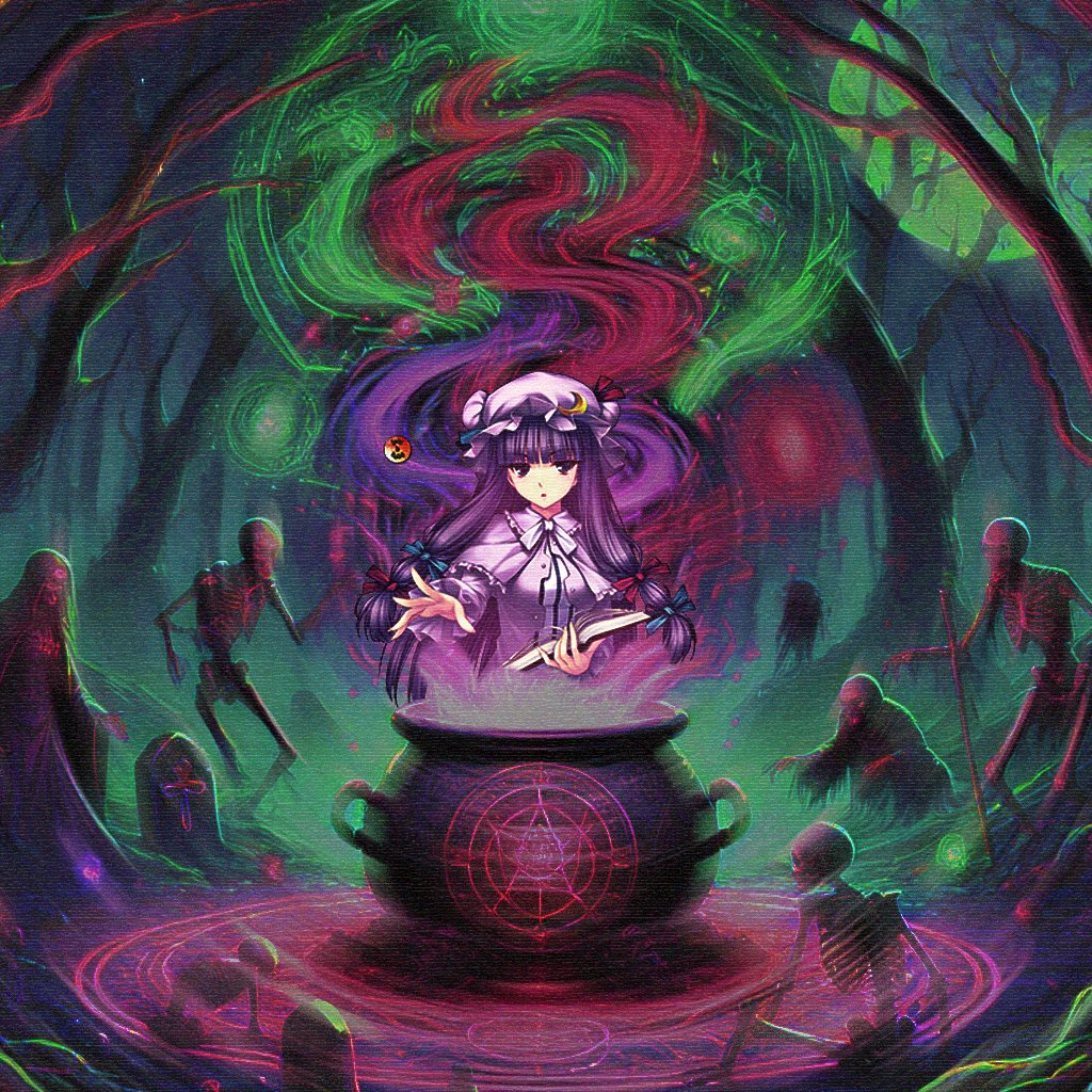 📚📖📚📖📚📖📚📖📚✨📖✨📚📖📚📖📚📖📚
📚 パチュリー・ノーレッジ : 魔法を使う程度の能力
📚 Halloween Magik
