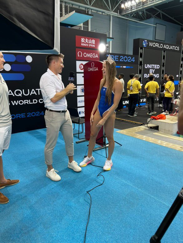 RetroSwimming's tweet photo. 🇵🇱Kasia Wasick has proven herself as the true Queen of Sprint with an incredible series of 50m freestyle victories! 🥇 From 23.87  🇨🇳, to 23.51 🇰🇷, and finally a blazing 23.23 🇸🇬, Kasia’s unstoppable speed has captured the world’s attention. #swimming #kasiawasick #plywanie https://t.co/lcBIE5mS55