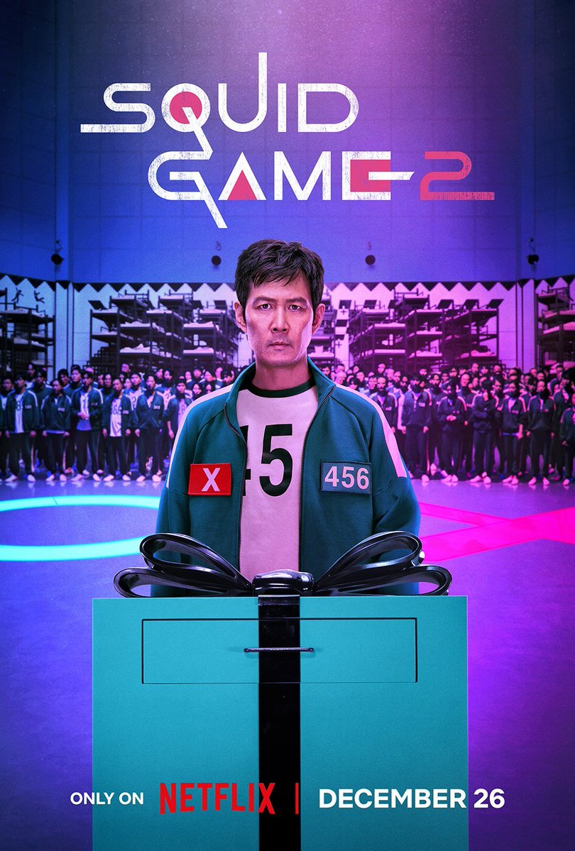 movie_hiv's tweet photo. New character posters for "Squid Game" Season 2 spotlight Lee Jung-jae ahead of the series' December 26 premiere on Netflix.
#Netflix #SquiGame2 https://t.co/fmo2Au9Z0r