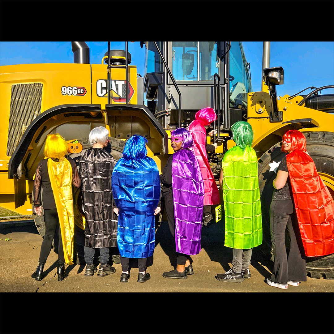 Halloween is here! And so are the annual amazing costumes from the Foley Fluid Testing Lab in Bensalem, PA! They rock it every time and this year is no different. Happy Halloween from them and the rest of us here and take it easy on the scavenged Trick or Treat candy tonight.