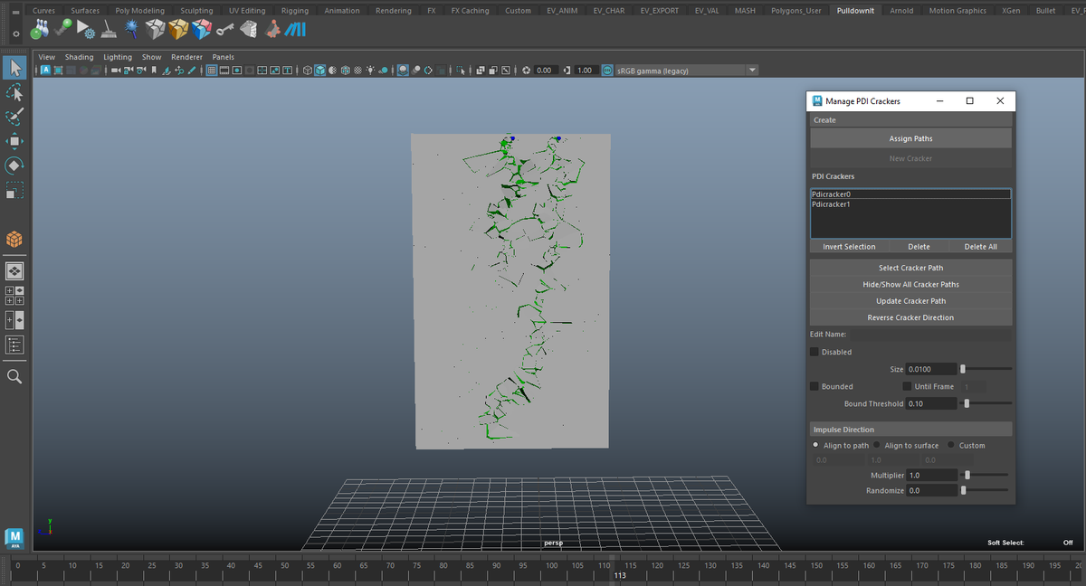 #Pulldownit tip: Delay the start of a crack of modify its strength progressively in Maya, Happy Halloween!🎃
thinkinetic.blog/2024/10/31/how…