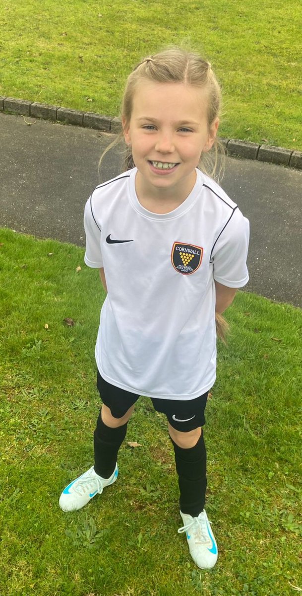 Our under 9's Panthers player Darcie Smith, who today represented <a href="/cornwallfa/">Cornwall FA</a> U9 playing Plymouth Argyle.

<a href="/cornwallfa/">Cornwall FA</a> <a href="/Argyle/">Plymouth Argyle FC</a> <a href="/PAFCAcademy/">Plymouth Argyle Academy</a>