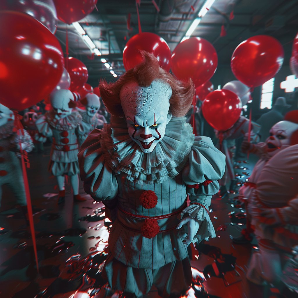 Ai Horror Image creator #pennywise #pennywisemakeup #pennywisetheclown #it #stephenking #horrorart #horrorcharacters #halloween #halloweenmakeup #ai TRY IMAGINE AI FOR FREE NOW imaginestudios.ai