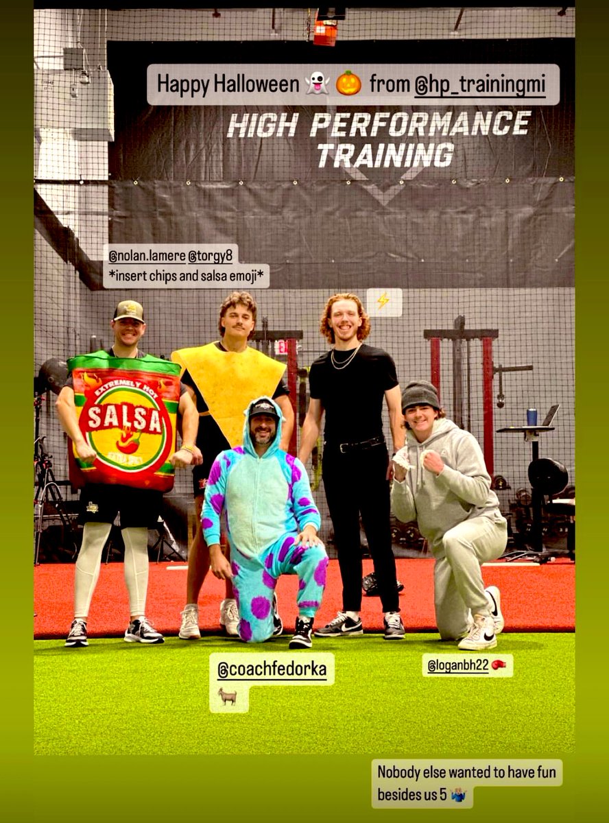 Kyle Fedorka (@kylefedorka) on Twitter photo Few of the guys this morning having some fun! 👻 🎃 Happy Halloween!!!
<a href="/HP_Training/">High Performance Training</a> Few of the guys this morning having some fun! 👻 🎃 Happy Halloween!!!
<a href="/HP_Training/">High Performance Training</a>