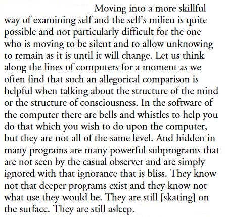 ll_research's tweet photo. "There is no end to that which can be sensed by one who is willing to stop and listen and remain without impulse."

https://t.co/vxbBqSeNNN https://t.co/sYVfSmBRZP