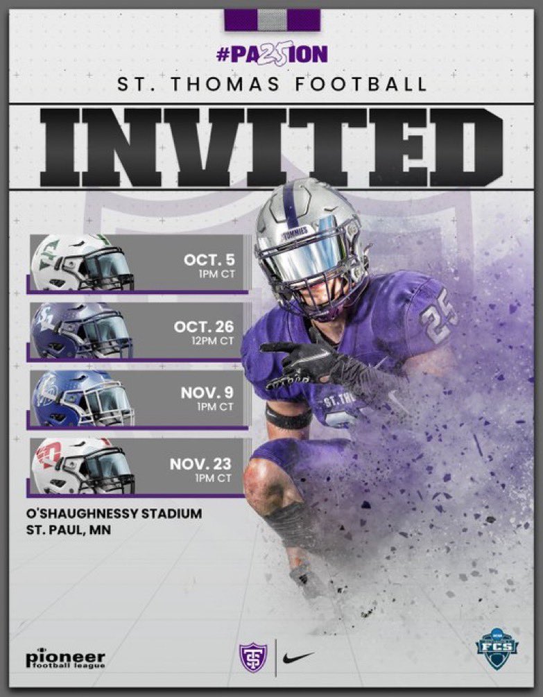 Michael Strong (@mstrong926) on Twitter photo Thank you St. Thomas for the invite! <a href="/kuchinski8/">Wallie Kuchinski</a> <a href="/CoachNickleson/">Jaren Nickleson</a> <a href="/UST_Football/">St. Thomas Football</a> Thank you St. Thomas for the invite! <a href="/kuchinski8/">Wallie Kuchinski</a> <a href="/CoachNickleson/">Jaren Nickleson</a> <a href="/UST_Football/">St. Thomas Football</a>