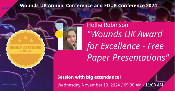 Overwhelmed by the response to my session at <a href="/Wounds_UK/">Wounds UK</a>... 
Feeling very nervous now 😁
Flying the flag for team <a href="/nhsswft/">@nhsswft</a> 
Talking about our one of a kind, virtual and interactive formulary. Hoping to inspire and share so others can create their own!