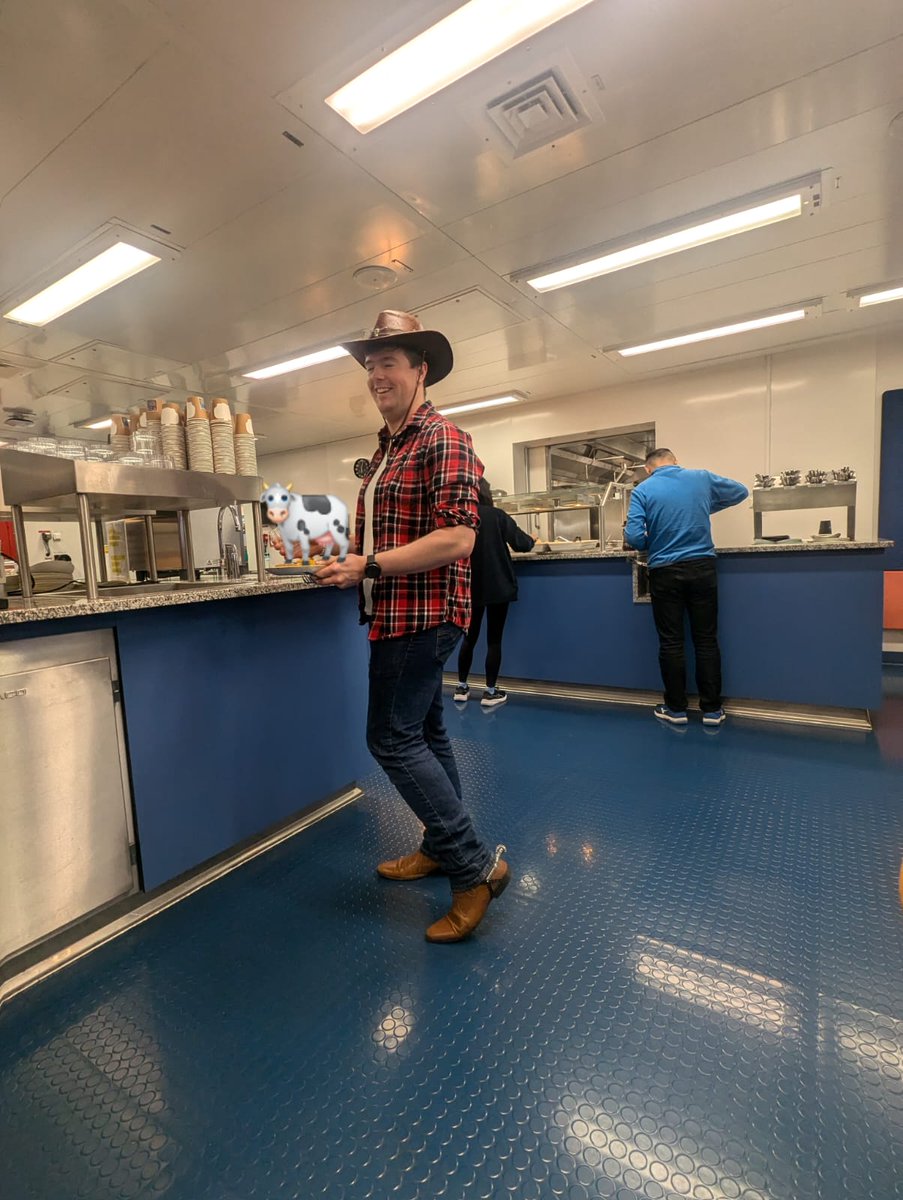 Despite the tom foolery, I have not had a rootin' tootin' day
