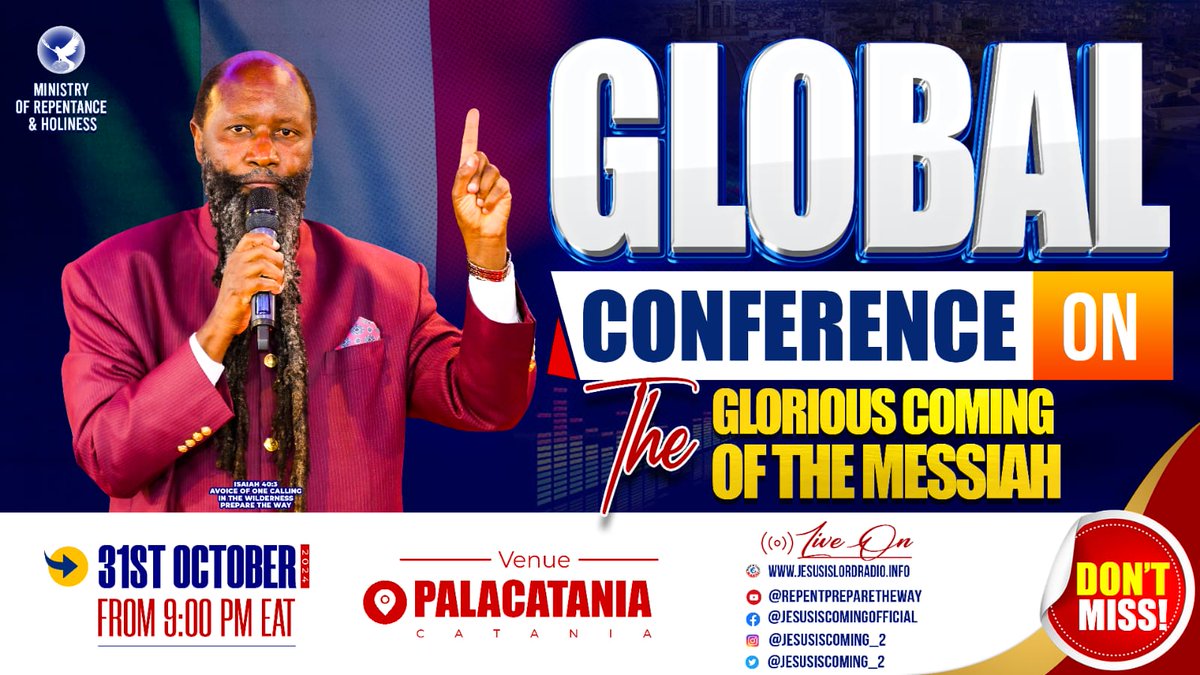 Rapture of the Church  is Irreversible,irretrievable 

Once it has happened,then that it is 

Prepare now when the Grace is still available

#CataniaMegaWord