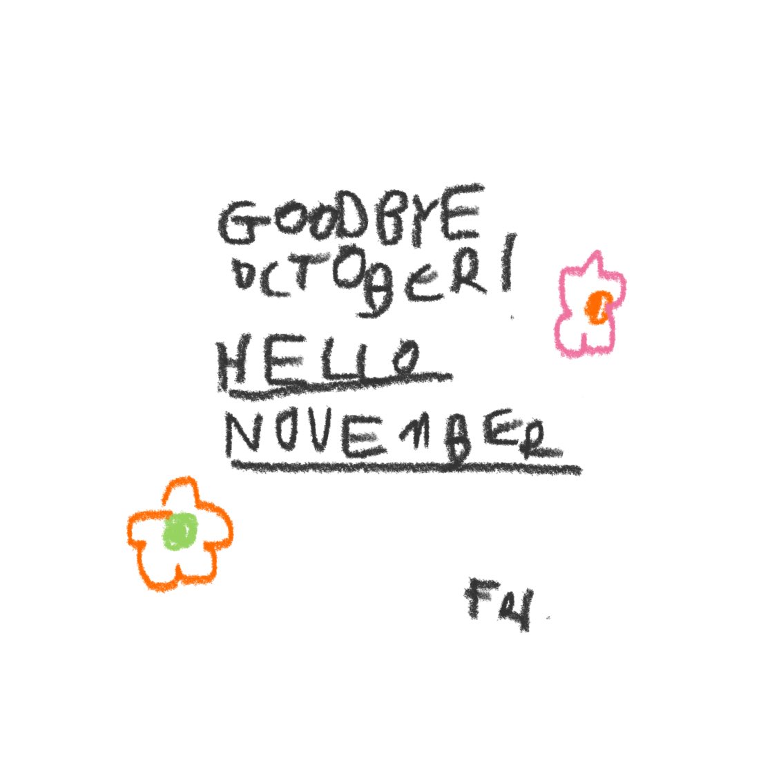 fridaymoodss's tweet image. goodbye octobeeer ⭐️🧼🍅⛄️🌲