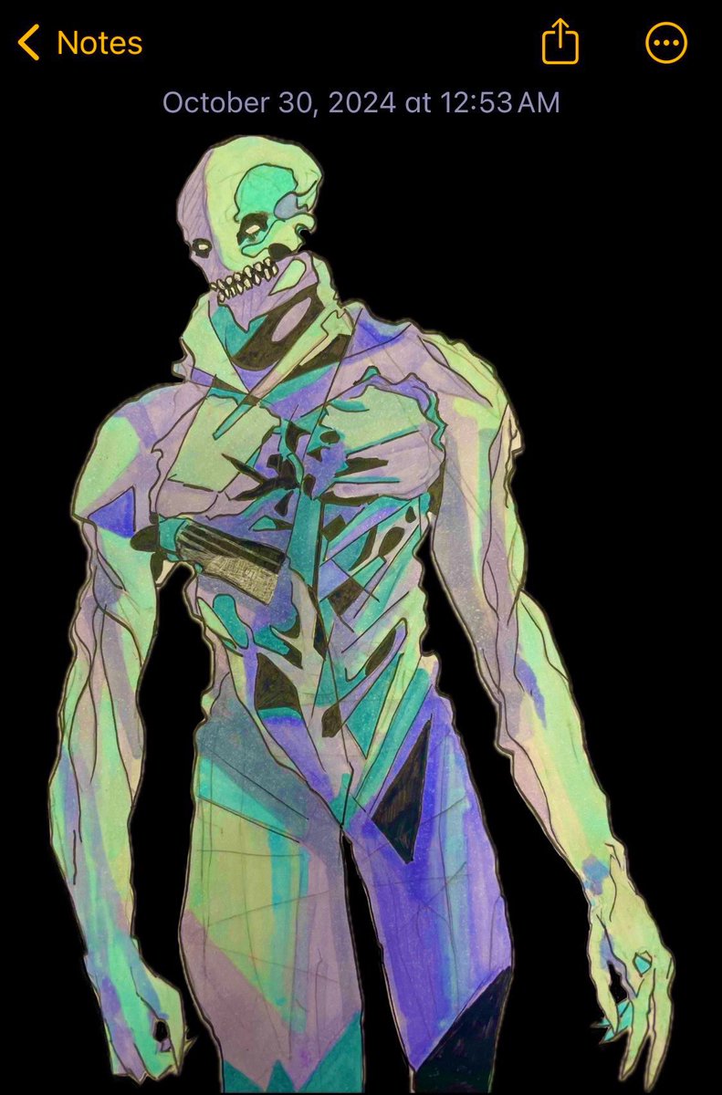 Chuck_L_Fox's tweet photo. Notes app demon https://t.co/9pS3A3uNZo