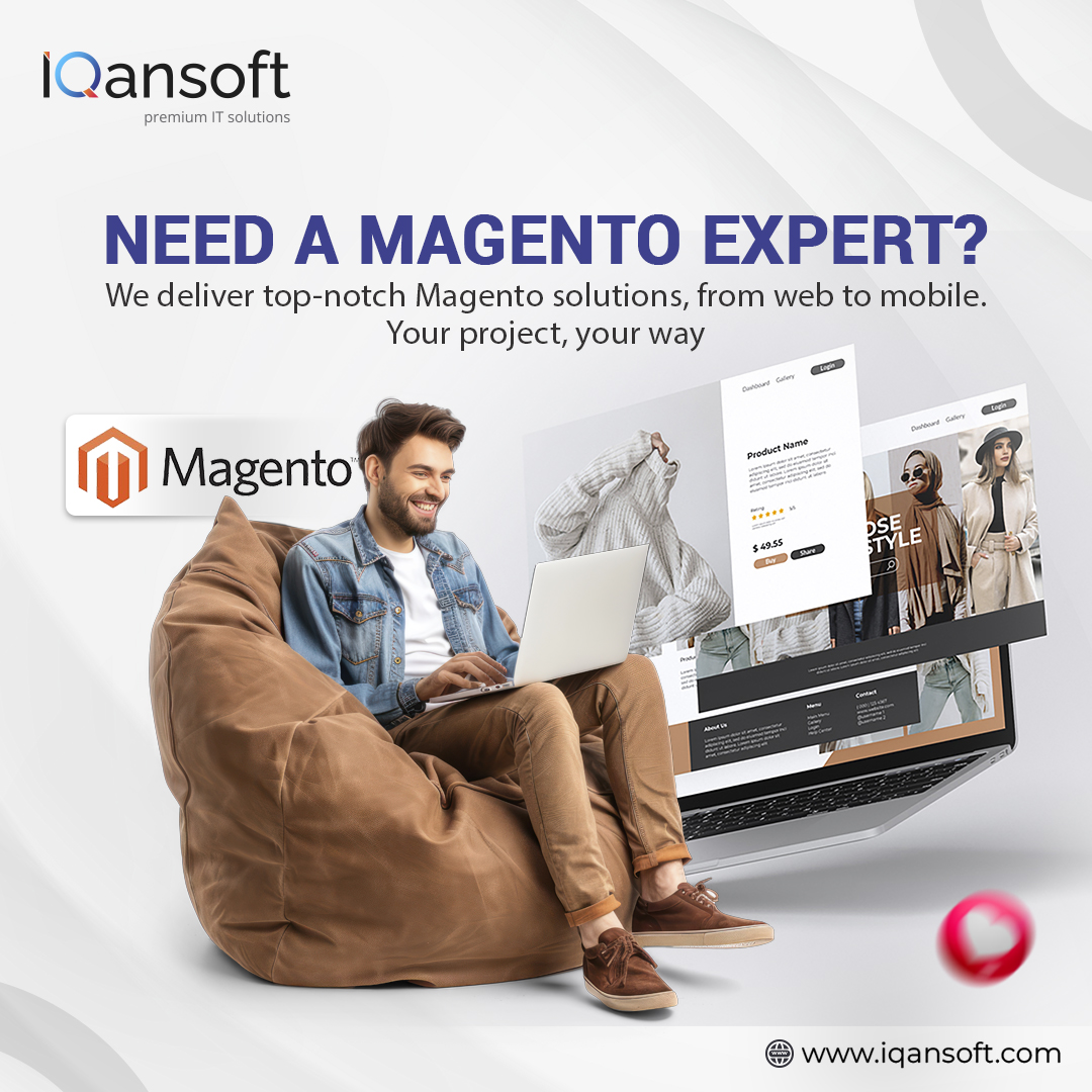 iqansoft's tweet photo. Need a Magento Expert?

We deliver top-notch Magento solutions customized for web and mobile. With iQan Soft, your project is your way!

#MagentoExpert #iQanSoft #EcommerceSolutions #WebDevelopment #MagentoDevelopment https://t.co/9Wgyx2fJ7p