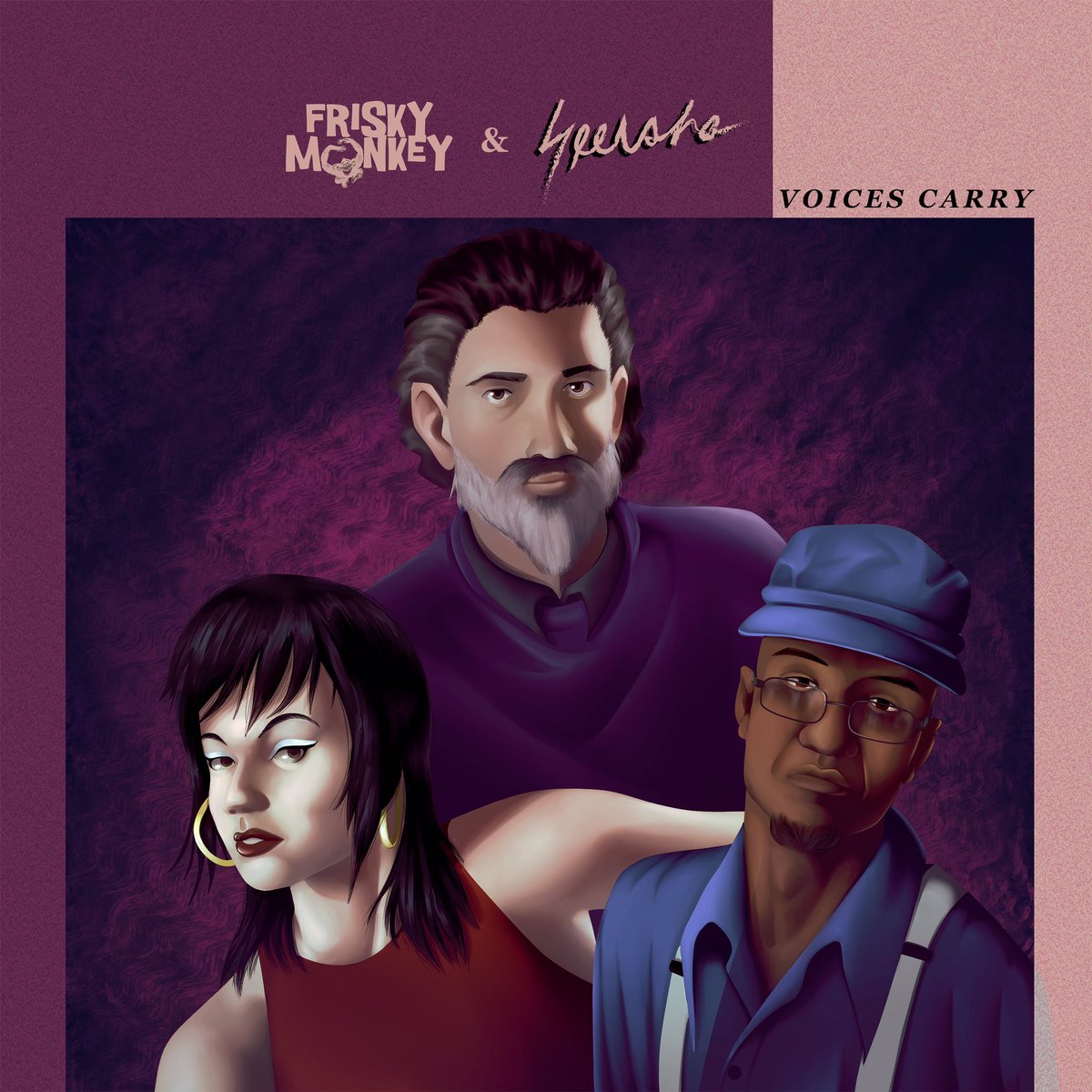 I'm excited to unveil the awesome artwork by @Panmorn for our upcoming cover of ‘Voices Carry’ with Seersha!
