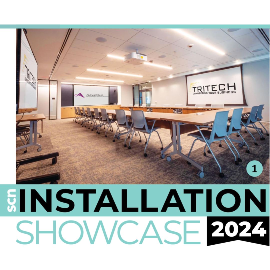 TRITECHComm's tweet image. We are thrilled to have been included in Systems Contractor News&apos; 2024 Installation Showcase! Thank you to everyone who contributed to this complex and well-executed project. #scnnews #systemscontractornews #tritech #tritechcomm #tritechcommunications
