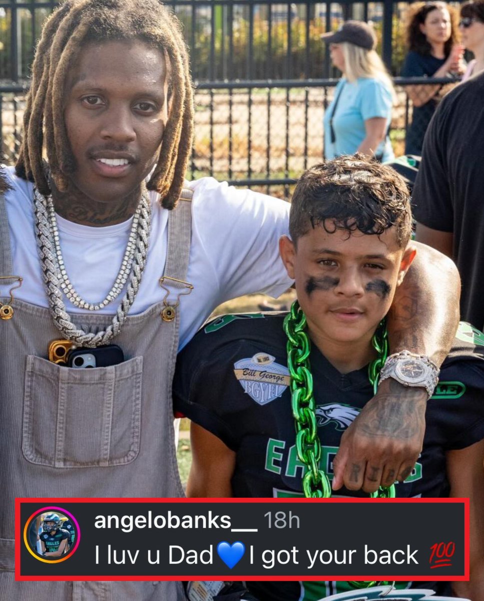 Lil Durk's son, Angelo Banks, stands by his father and shows support to him after arrest, saying he's always got his back 🙌🏽