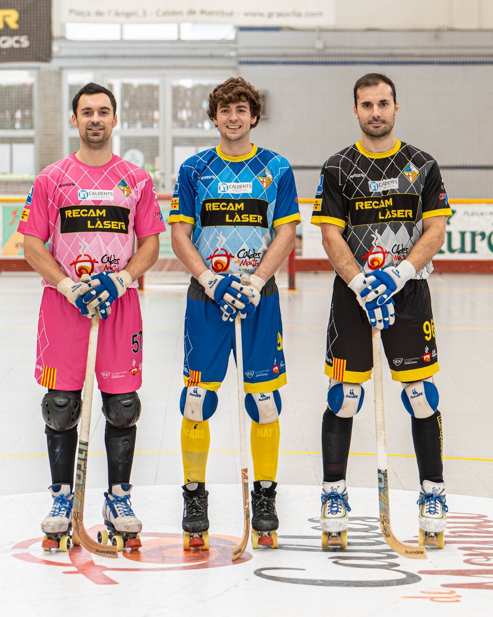 chcaldes's tweet photo. 🆕 Us presentem les nostres equipacions per aquesta temporada! 

😍 Quina és la vostra preferida? 

#SomhiCaldes #OKLiga https://t.co/tzjHNxkIQj