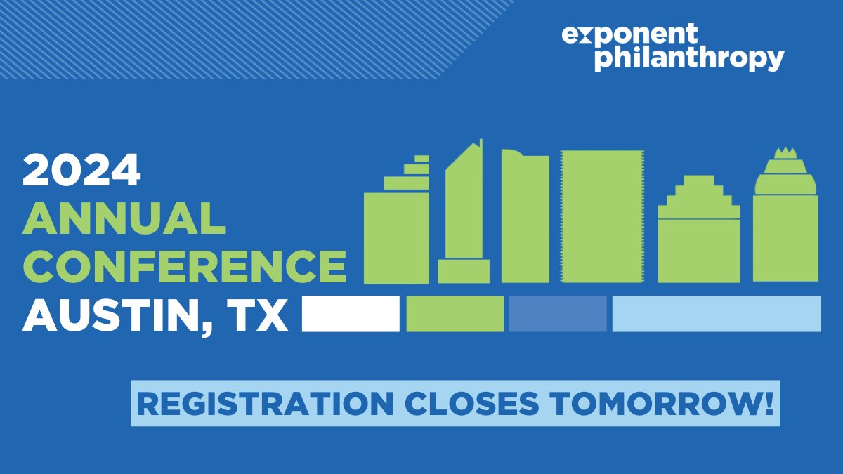 Exponent Philanthropy tweet media