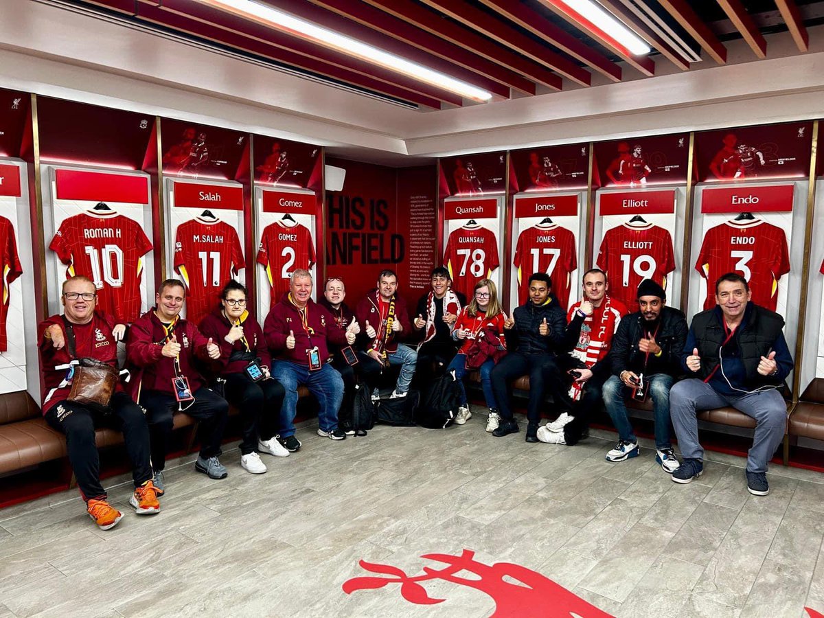 bcafcdisability's tweet photo. Todays trip was an adults trip to Liverpool’s Anfield Ground Tour and The National Football Museum in Manchester 

Funded by Care Dynamics Yorkshire

Thank you so much! 

If you would like to sponsor or fund our amazing football club 

Contact Bradfordcitydfc@gmail.com  

#BradfordcityDFC 
#Bantamsfamily
#caredynamics