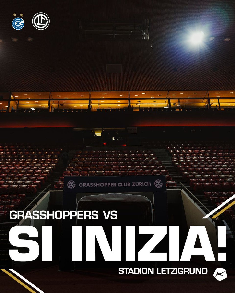 FCLugano1908's tweet photo. ⏱️ SI INIZIA! ⚽ Comincia il match contro il @gc_zuerich !
#noibianconeri #fcl #fclugano #CSSL #GCLUG https://t.co/A48lOP2gix