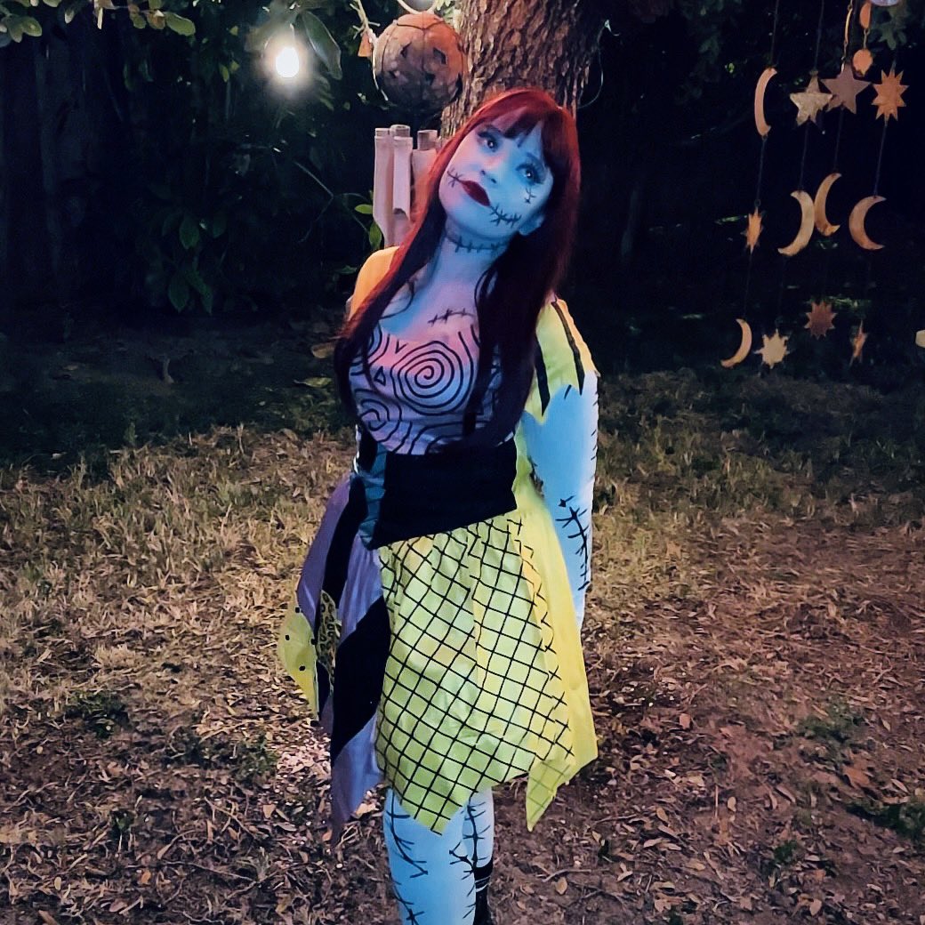 ClairyFay's tweet photo. Happy Halloween from Sally ⋆｡𖦹°‧★

#nightmarebeforechristmas #sally #halloween #halloweencostume #halloweenmakeup #love https://t.co/Fo2JB07Sef