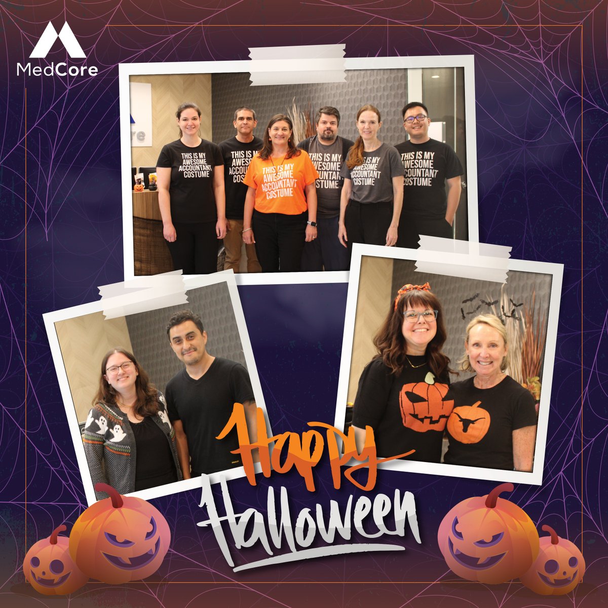 MedCorePartners's tweet photo. Our MedCore Corporate Office had a blast celebrating Halloween with pizza, candy, and tons of fun! πππ»
#MedCore #HalloweenatMedCore #TeamSpirit #OfficeFun #HealthcareRealEstate #MedicalRealEstate #TheMedicalRealEstateExperts #CRE #Halloween2024 #SpookySeason #TrickOrTreat https://t.co/xkpu9onIn9
