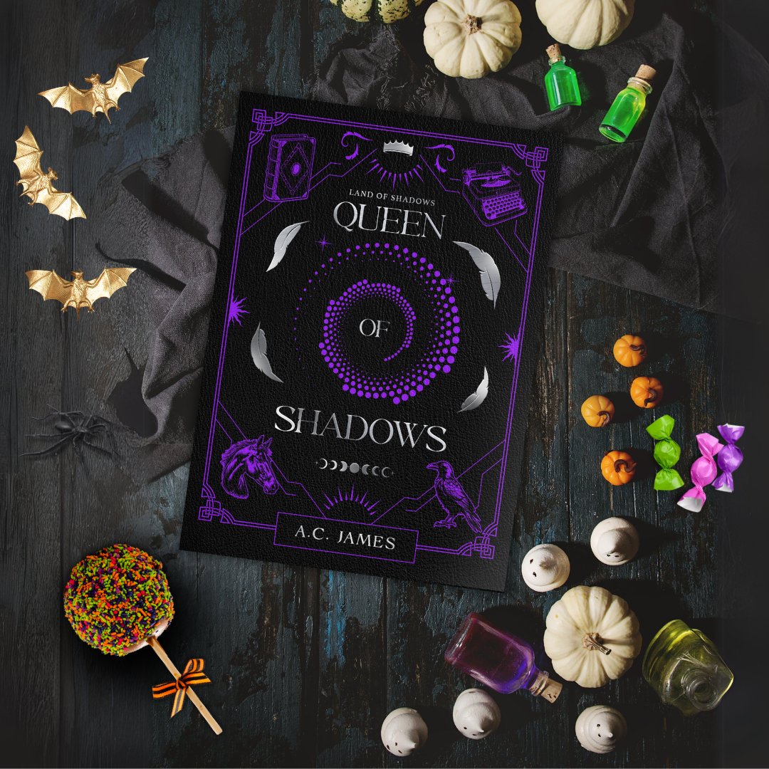 ACJamesauthor's tweet photo. Happy Halloween! 🎃 You all are the true magic behind what I do. Thank you for your passion, your hot takes, and all the crazy! 🖤✨📚 #ACJames #SpookySeason #Thankful #romancebooks https://t.co/OOGKMAs2OE