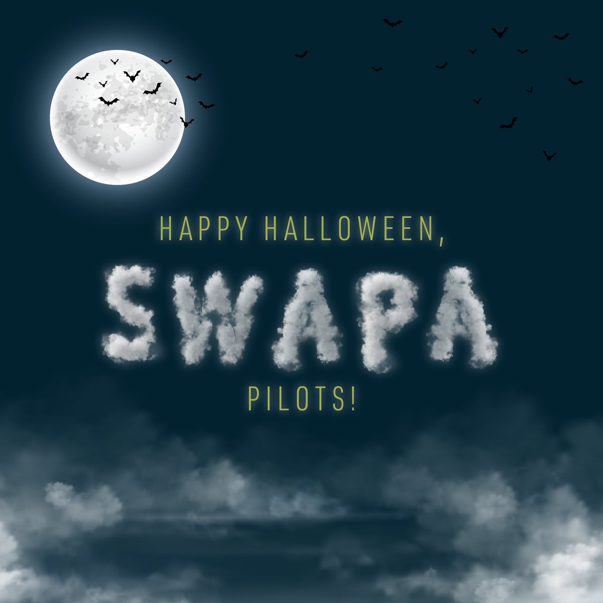 swapapilots's tweet photo. Happy Halloween, #SWAPAPilots! Whether you’re trick or treating at home or flying the spooky skies, we hope you enjoy the sweet treats of the holiday. https://t.co/gn1fuzrIpN