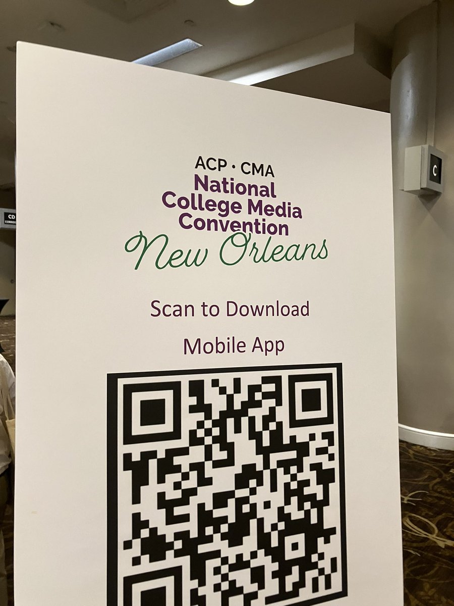 Happy to be here for my 24th National College Media Convention. <a href="/collegemedia/">College Media Association</a> #collegemedia24