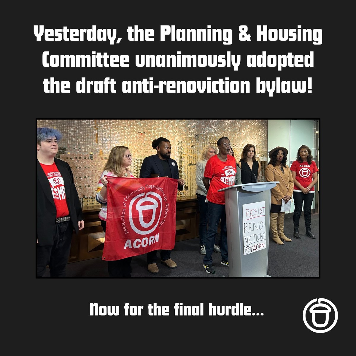 Toronto ACORN tweet media