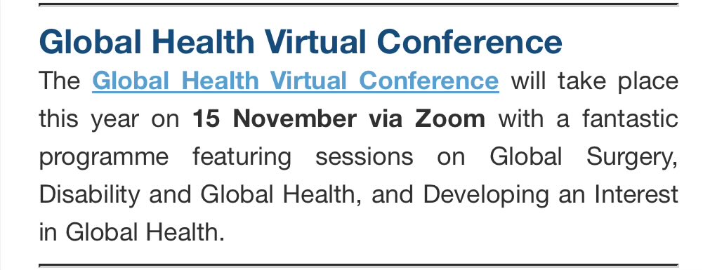Register now for the ENT UK Global Health conference! 
entuk.org/events/267/glo… #GlobalHealth #globalsurgery