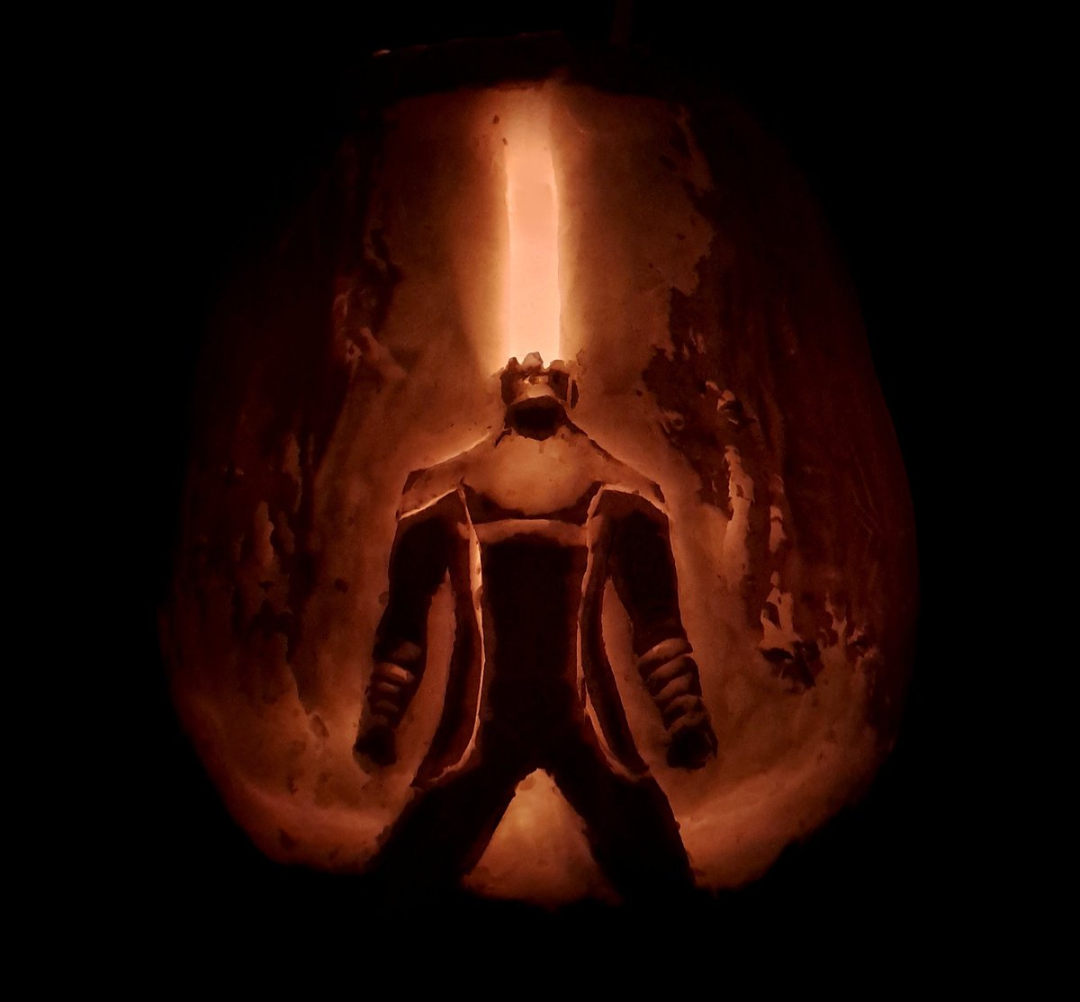 cyclops pumpkin!!