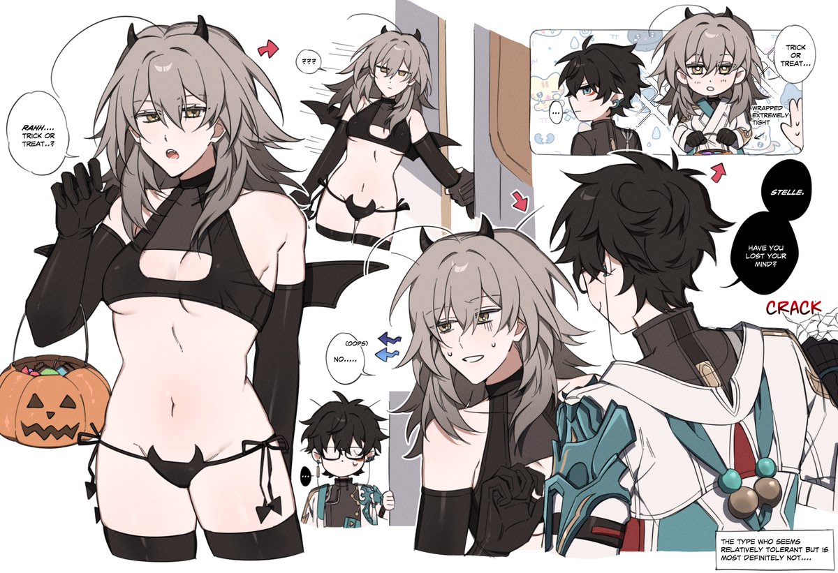 trick or treat ??? LMAOOO #danstelle