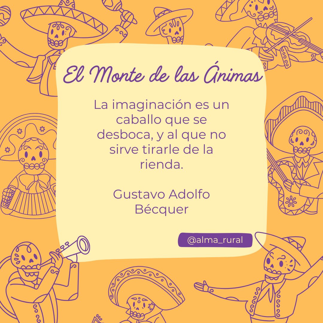 El Monte de las Ánimas, uno de los relatos de terror más leídos de la literatura española. Lo publicó Gustavo Adolfo Bécquer en 1861 en el diario El Contemporáneo.
La biblioteca virtual Miguel Cervantes nos acerca el texto completo cervantesvirtual.com/obra-visor/el-…