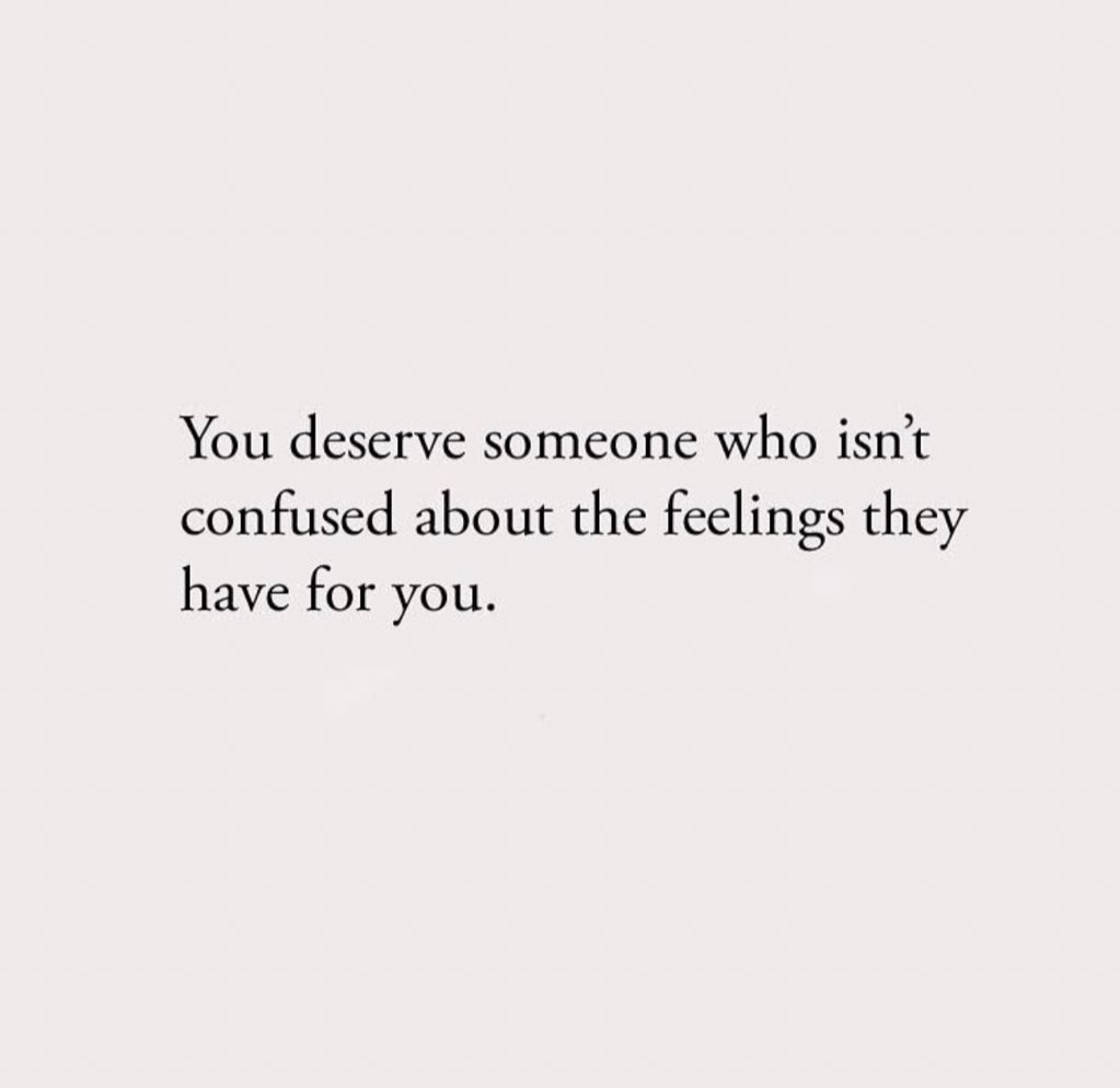 you deserve that.