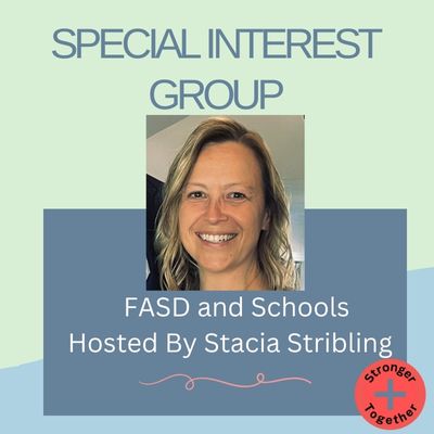 FASD and Schools SIG

We seek to identify and promote approaches that result in better outcomes with an eye toward systemic school changes that honor the needs of students with FASDs.

fasdcollaborative.com/sig